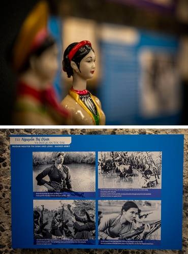 Muestra Ejército de cabellos largos honra la lucha revolucionaria de mujeres en Vietnam