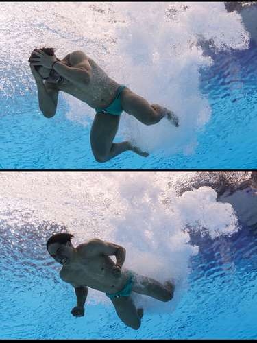 Osmar Olvera, world champion on the three-meter springboard