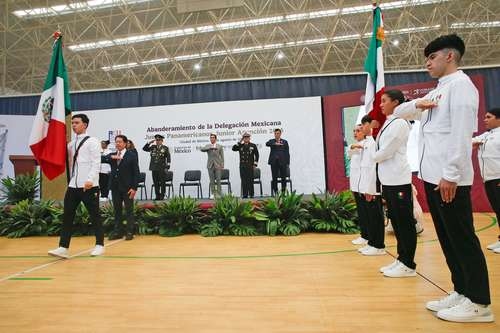Ángela Ruiz and Diego Villalobos lead the team heading to the Pan American Games in Asunción.
