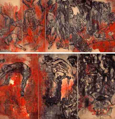 De Hiroshima-panelen, door Iri en Toshi Maruki, 80 jaar na het bombardement