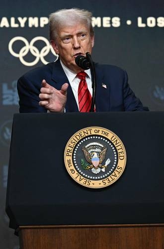 Trump podpisuje rozporządzenie mające zapewnić „bezpieczne i udane” igrzyska olimpijskie w 2028 roku
