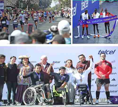 Etíopes dominaram a 42ª edição da Maratona da Cidade do México