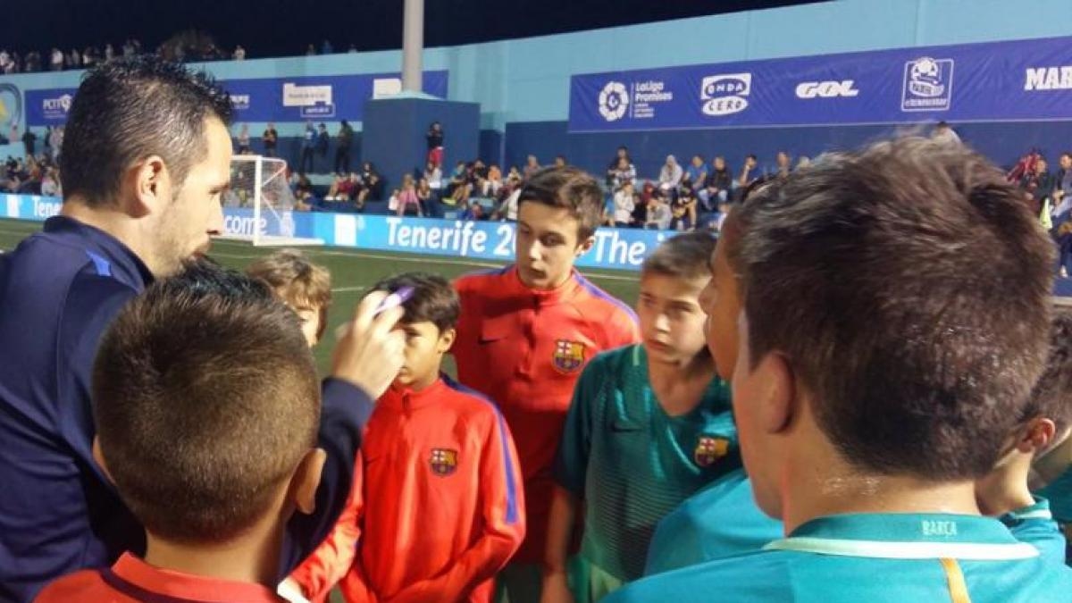 Mudança no banco do Barça Atlético