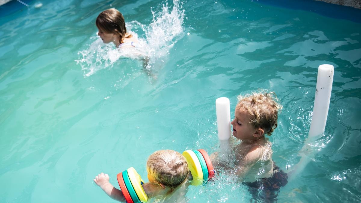 Piscinas a mí