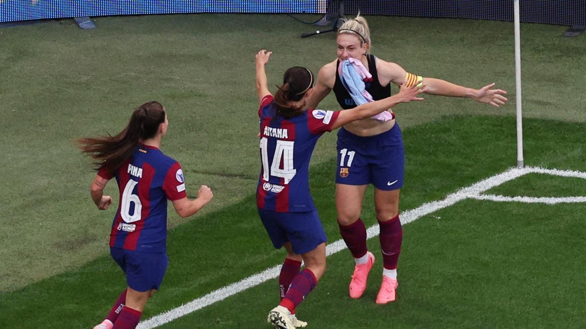Mapi León, Alexia, Torrejón, Patri i Aitana: Pięciu zawodników Barcelony w pięciu historycznych finałach.