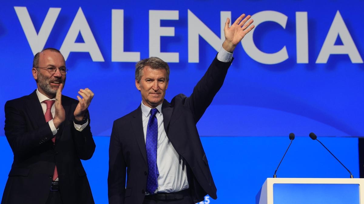 Feijóo clausura el congreso del PPE y augura el cambio para España