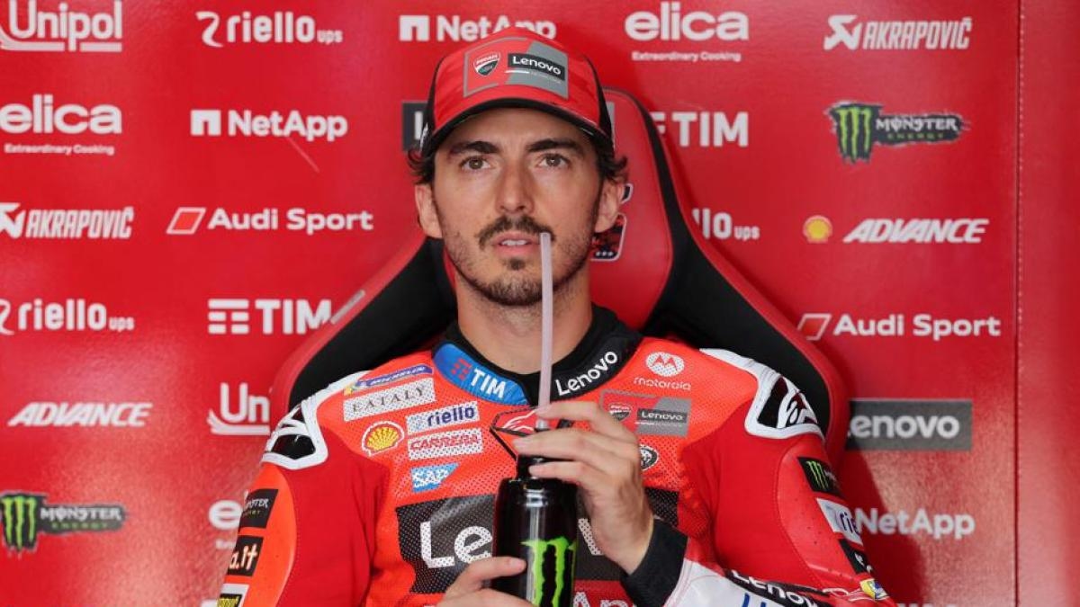 Pecco Bagnaia,víctima de la sonrisa del caníbal