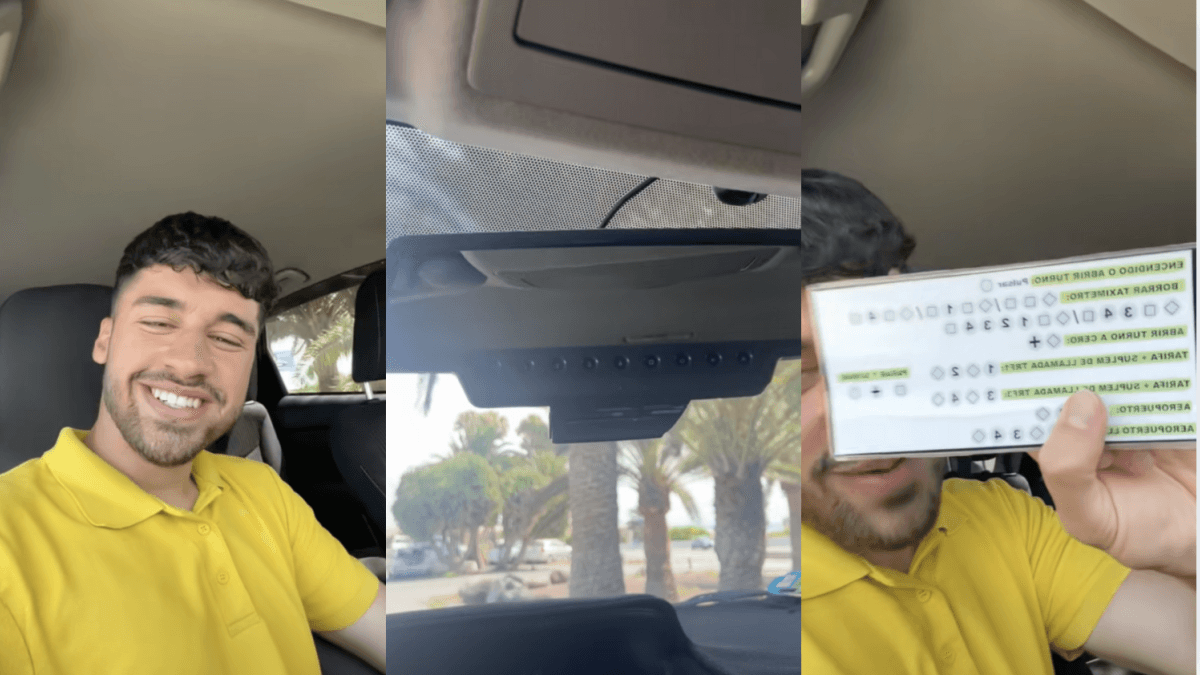 Un tassista mostra il nuovo tassametro che ha installato e si meraviglia: "È questo il gioco Squid?"