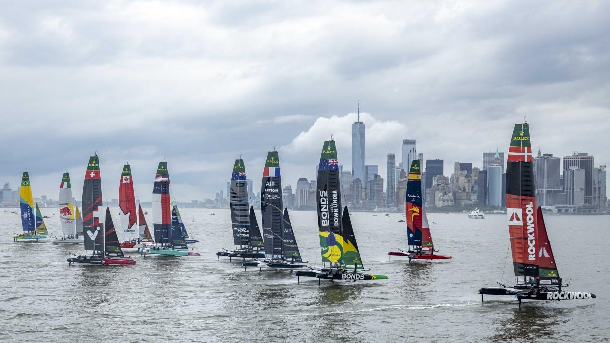Rolex SailGP yelken şampiyonası Portsmouth'a geri dönüyor: son teknoloji ve ön planda Olimpiyat yıldızları