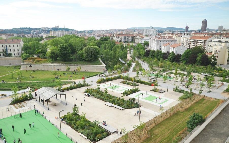 Dance floor, ping-pong tables, parkour... participatory budget projects in Lyon 7th