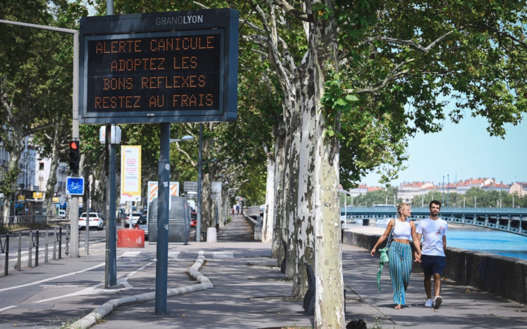 The Rhône placed on orange heatwave alert this Friday