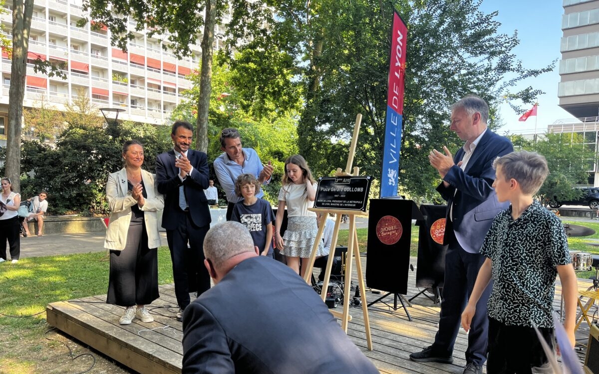 In Lyon wurde Gérard Collomb am Fuße der von ihm gegründeten Gemeinschaft geehrt