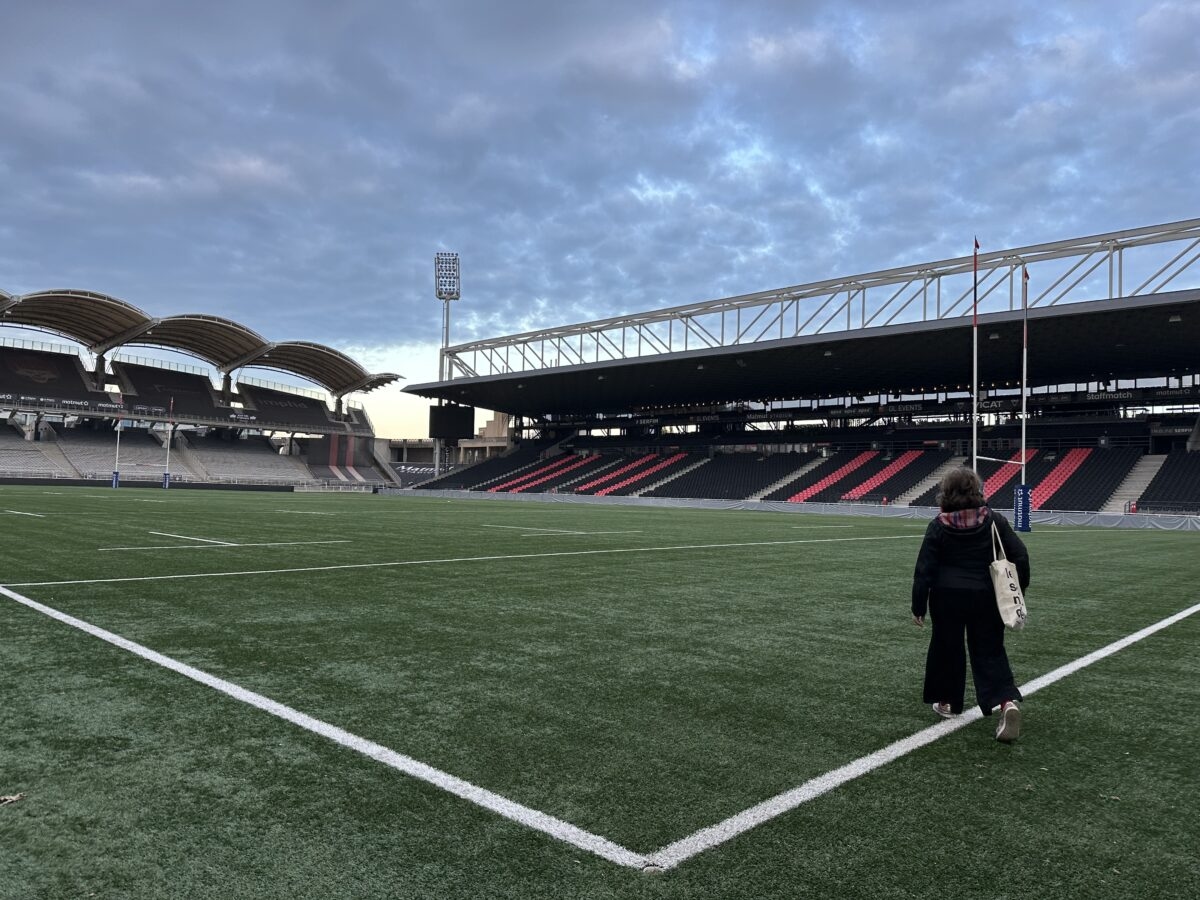 Wir haben es ausprobiert: die ungewöhnliche Backstage-Tour durch das Matmut-Stadion mit Cybèle