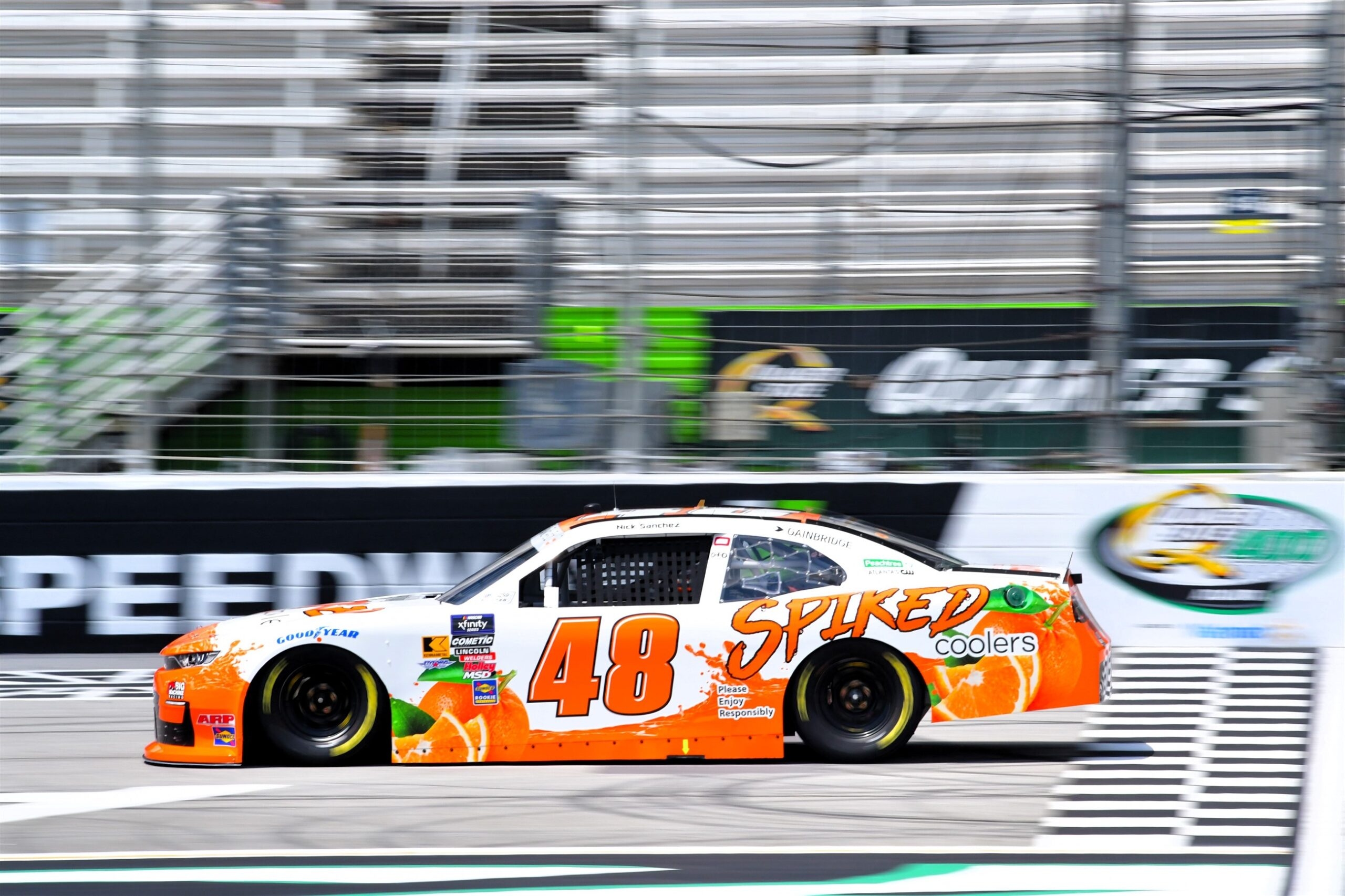 NICK SANCHEZ SCORES FIRST XFINITY SERIES WIN IN WILD FOCUSED HEALTH 250