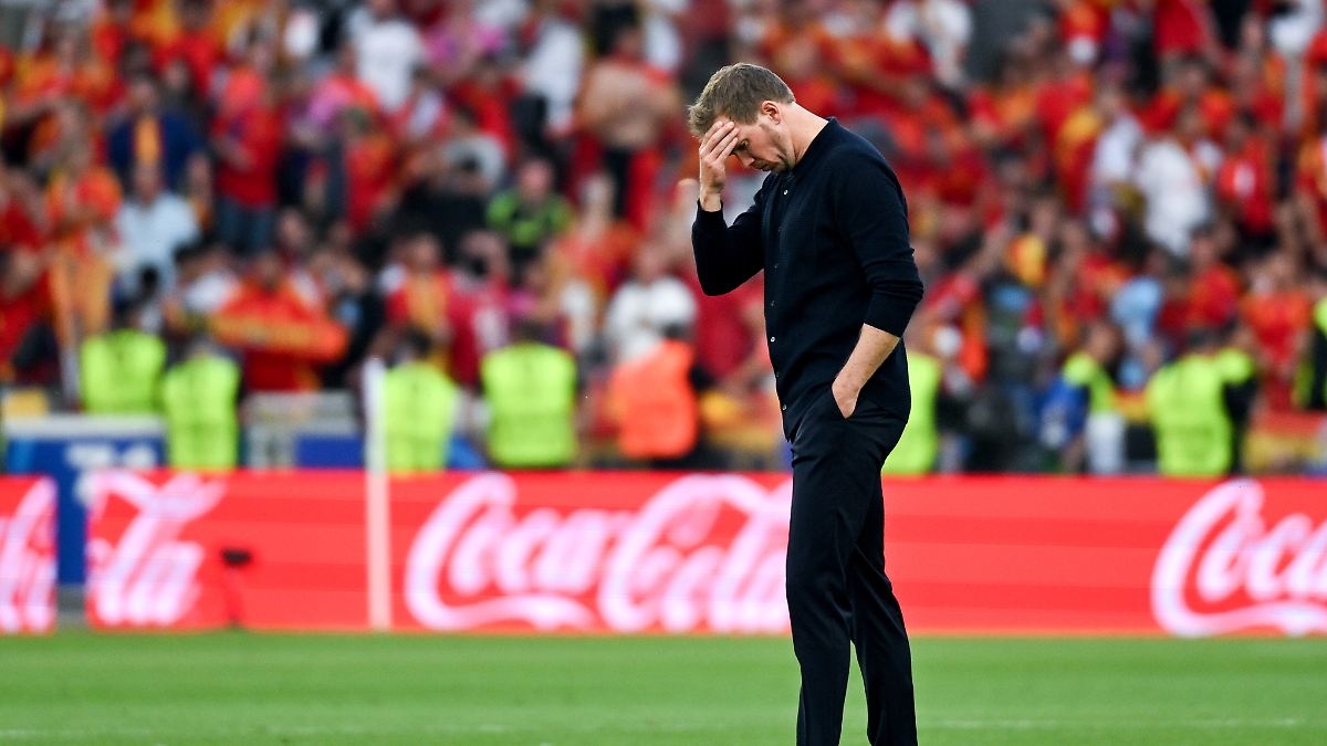 DFB team back in Stuttgart: Nagelsmann: "That was the bitterest defeat for me"