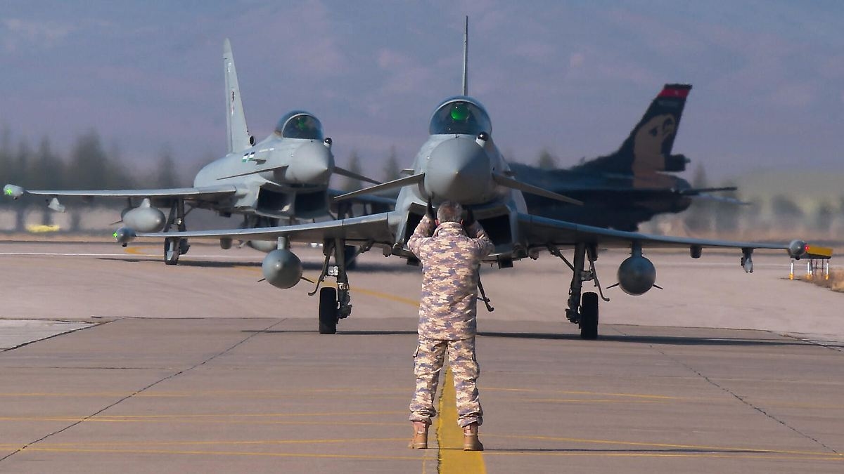 Con otros estados de la UE: Berlín habría acordado la entrega del Eurofighter a Turquía