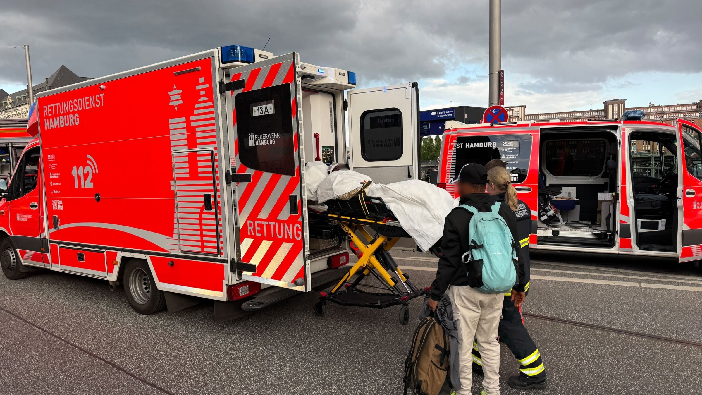 Knife attack in Hamburg | Knife attack in Hamburg: Suspected perpetrator in psychiatric hospital