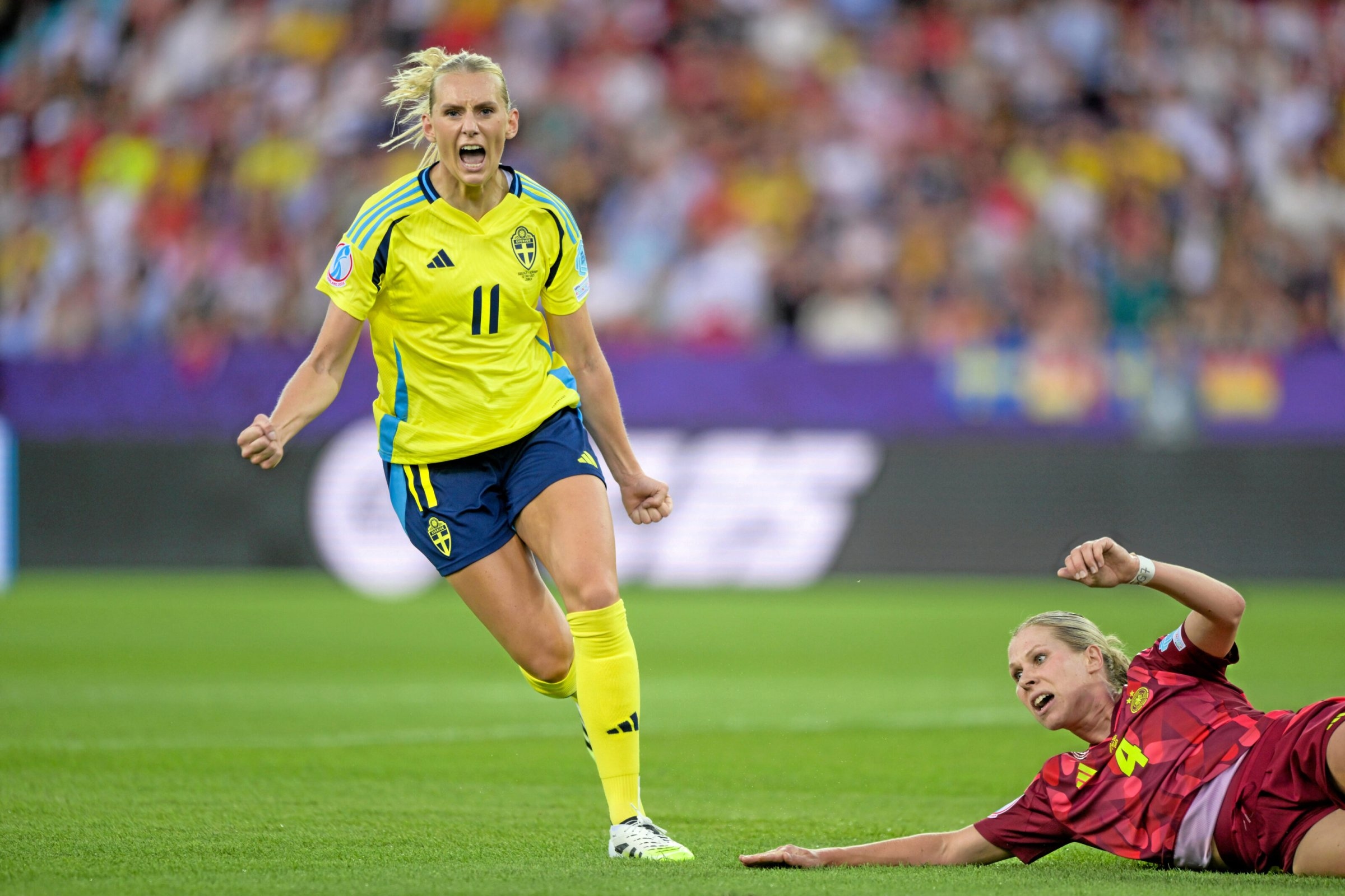 Campeonato Europeu Feminino de Futebol | Com Stina Blackstenius, Suécia busca título sobre a Inglaterra