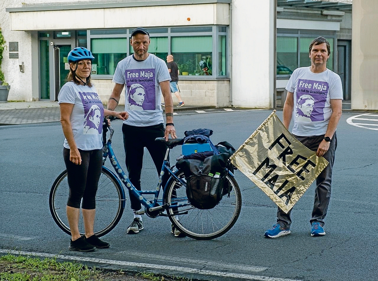 Wolfram Jarosch | Para Maja T.: A pie hacia Budapest