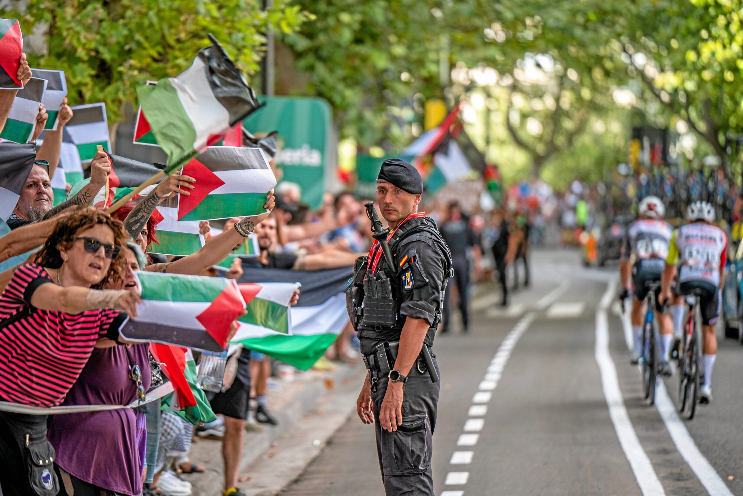 Ciclismo | La Vuelta all'ombra della resistenza contro la guerra di Gaza