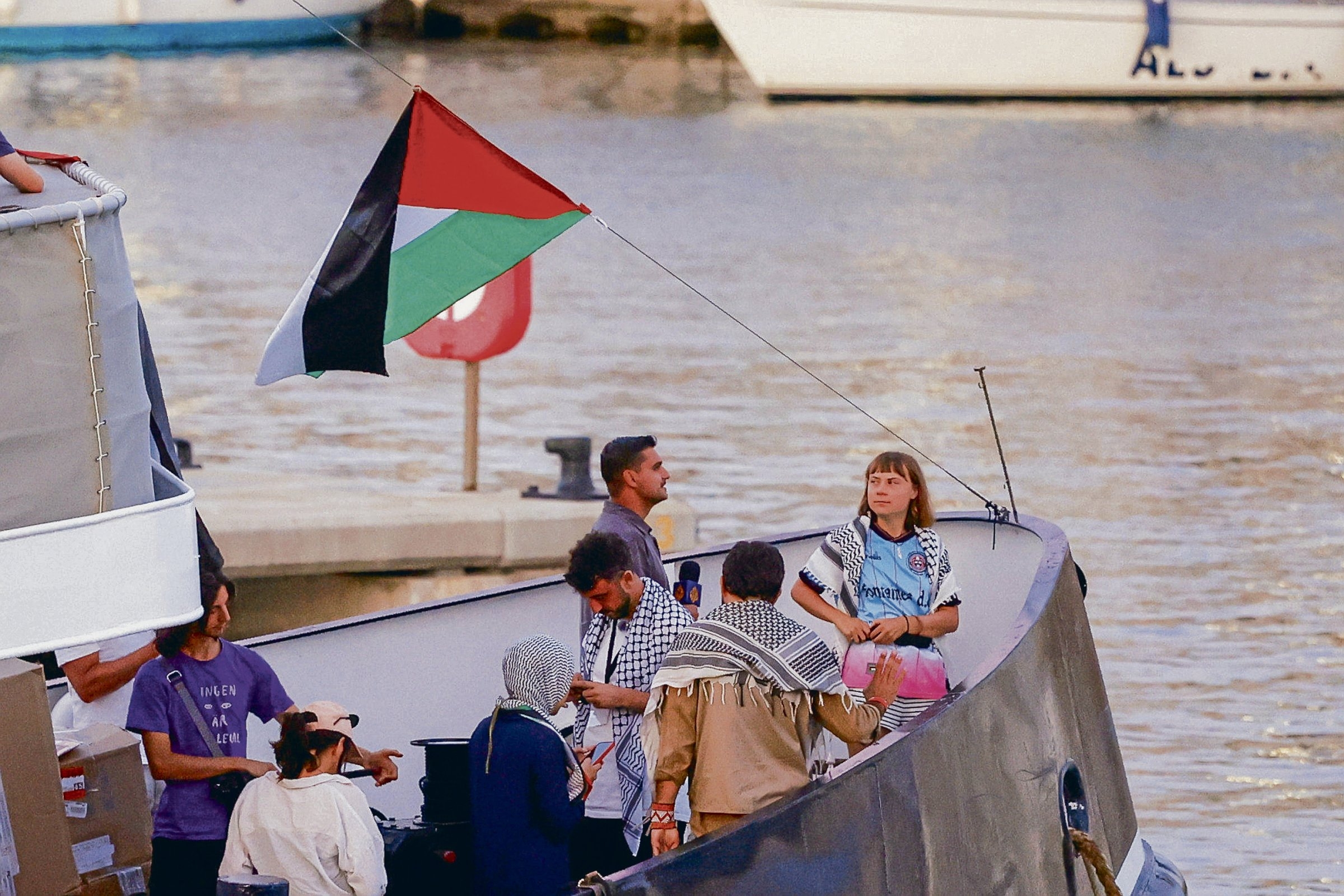 Aid for Gaza | Nighttime shelling of the "Sumud Flotilla"