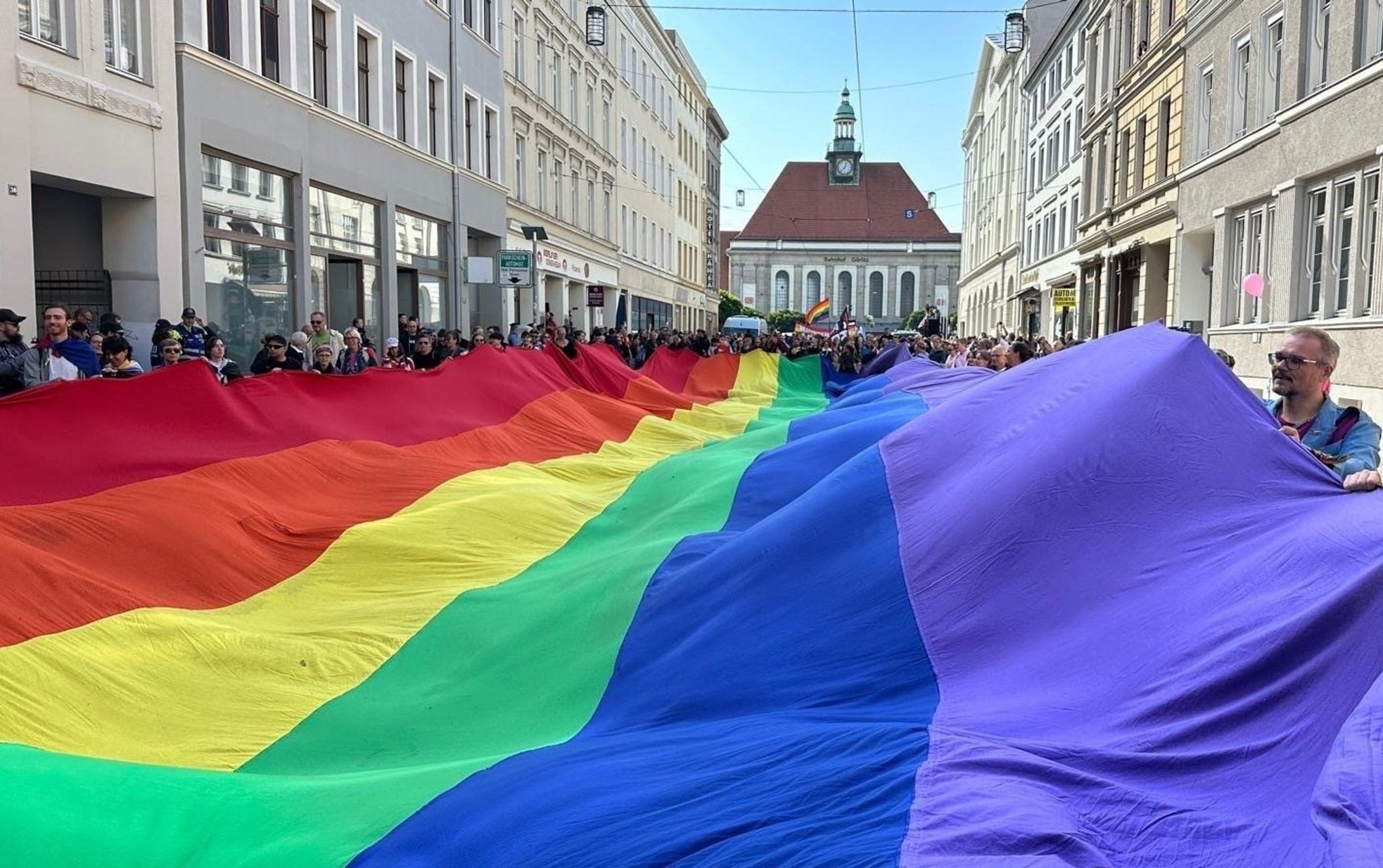 CSD in Görlitz und Wacken | CSD in Görlitz mit rechter Gegendemo
