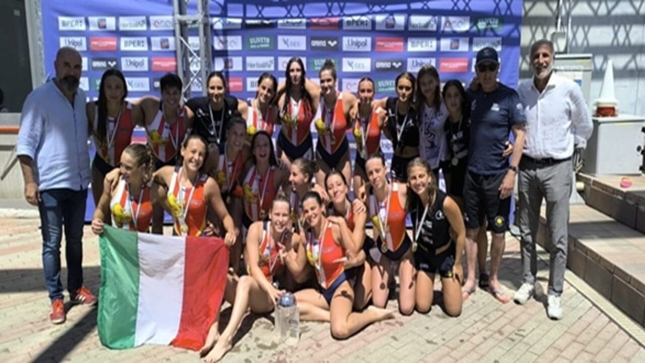 The pride of Padua: the Plebiscito girls are crowned Italian junior champions.