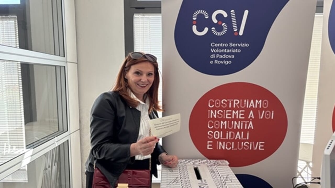 Centro de Serviços Voluntários, a nova presidente provincial é Marinella Mantovani