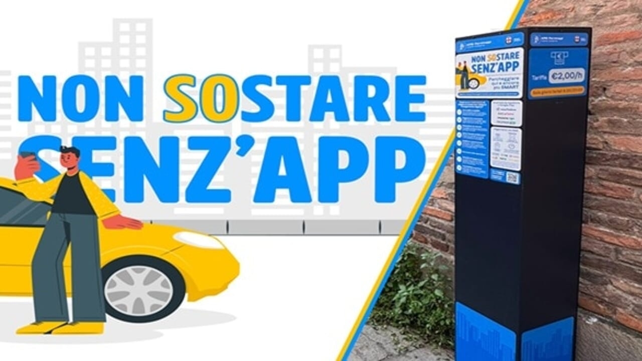 "Non so-stare senza te": el proyecto que promueve el pago digital del aparcamiento