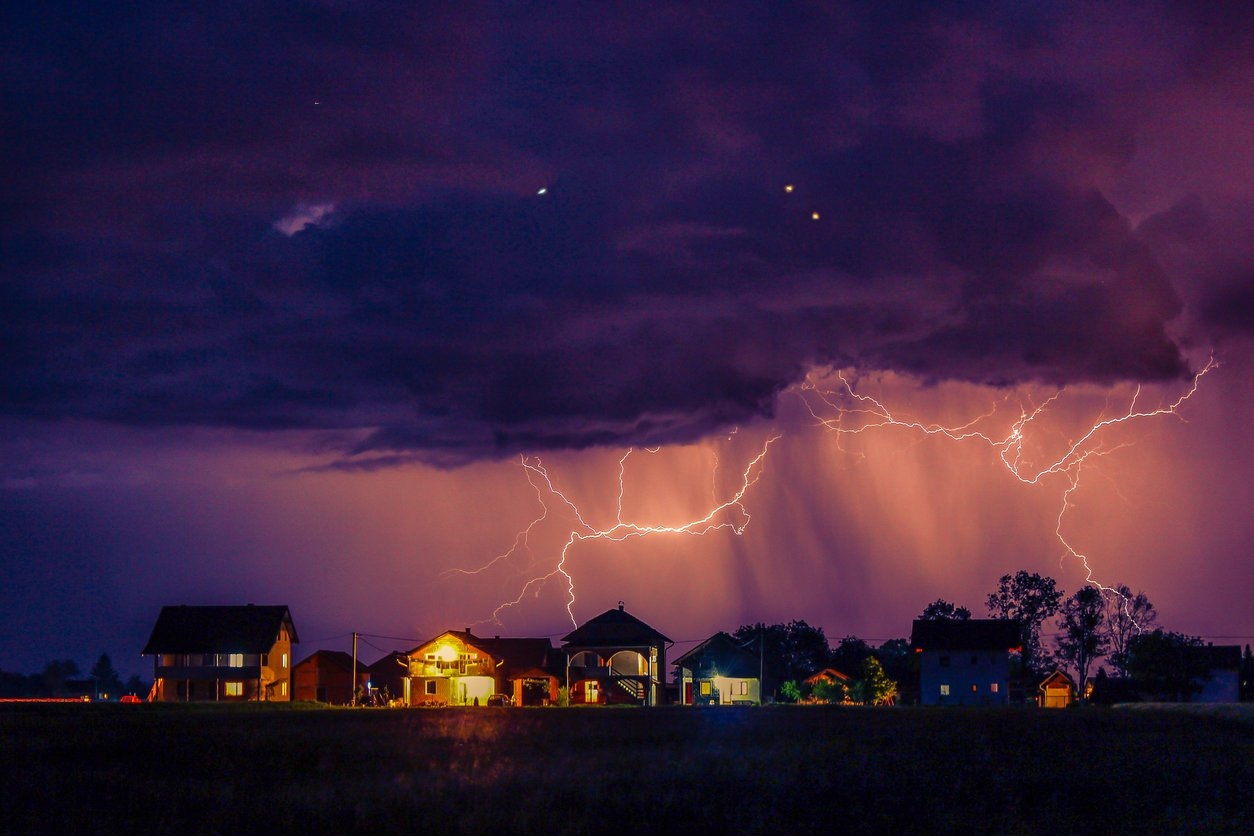 Orages en fin de semaine : les départements concernés