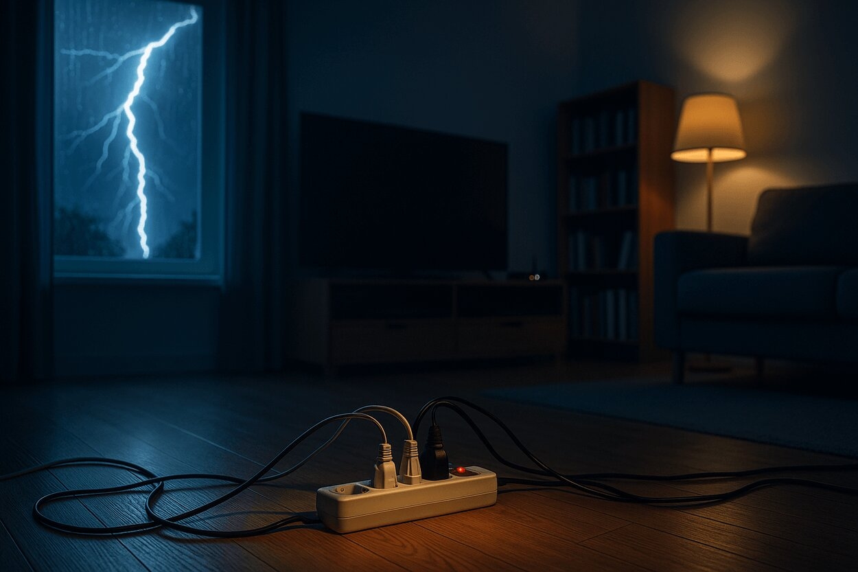 11 dispositivos que hay que desconectar urgentemente antes de una tormenta según ENGIE