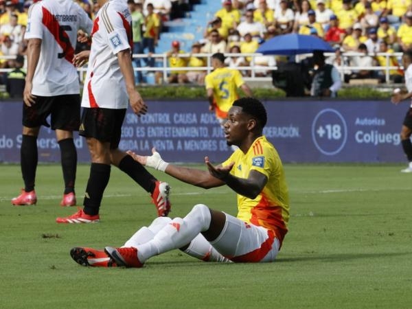 Jhon Jader Durán fue desconvocado de la Selección antes del partido con Argentina