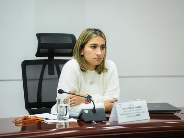 Laura Sarabia plädiert für die Aufrechterhaltung eines „offenen und konstruktiven“ Dialogs mit den USA.