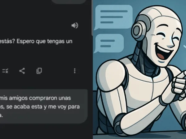 He wanted to text his girlfriend that he was on his way home and ended up chatting with an AI.