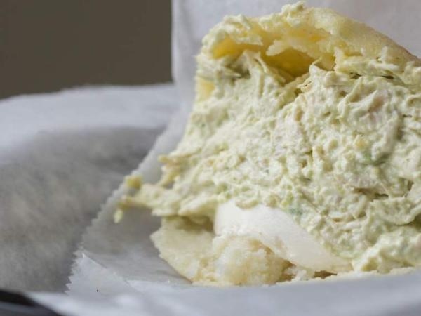 Die Arepa, aber die venezolanische, gehörte zu den besten Sandwiches der Welt: die "Spitze"