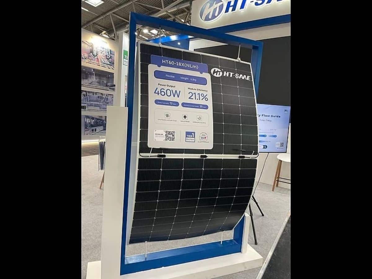 Energia senza pensieri con il nuovo pannello solare flessibile di HT-SAAE