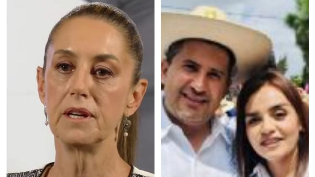 Sheinbaum will support Grecia Quiroz, Manzo's widow, as mayor of Uruapan