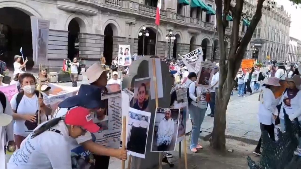 Searching mothers demand that Puebla officials "stop pretending."