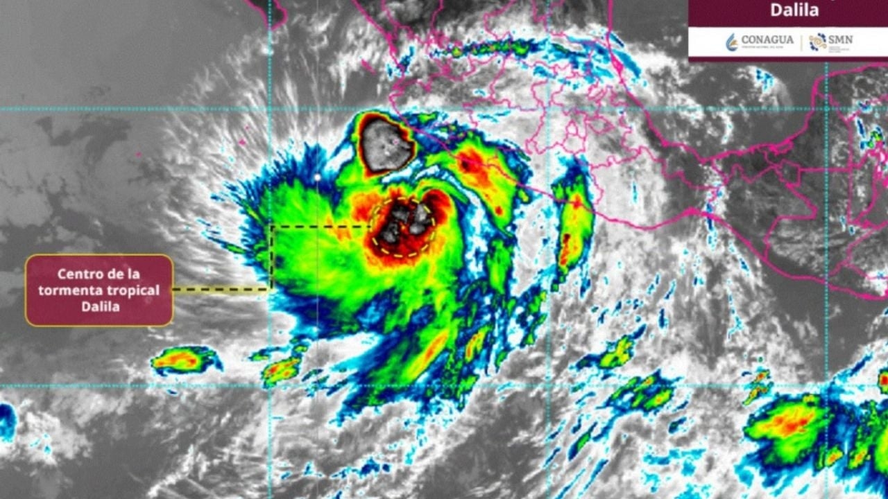 Weer zondag 15 juni: Tropische storm Dalila zorgt voor aanhoudende regen en golven in de Stille Oceaan