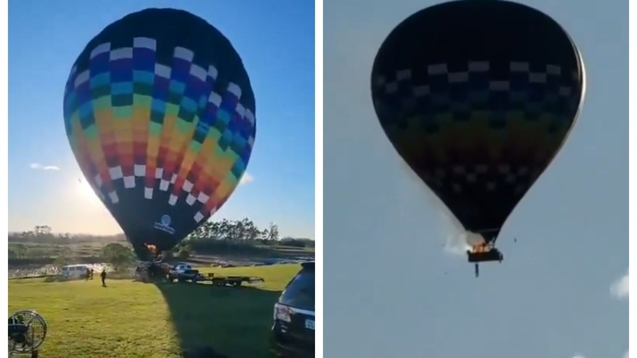 Un incendie de montgolfière fait huit morts dans le sud du Brésil (Vidéo)