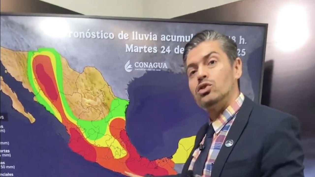 Continúa el martes el temporal de lluvias intensas: estas serán las entidades más afectadas