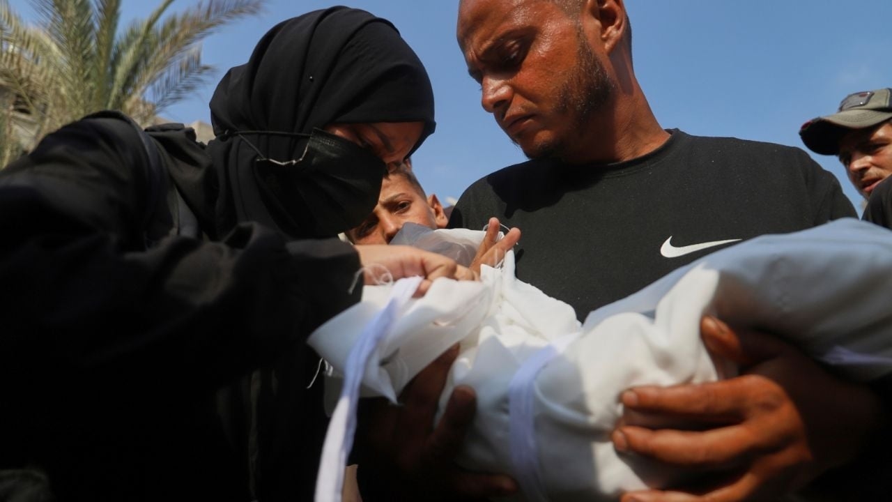 The last baby girl to die of starvation in the Gaza Strip weighed less than she did at birth.