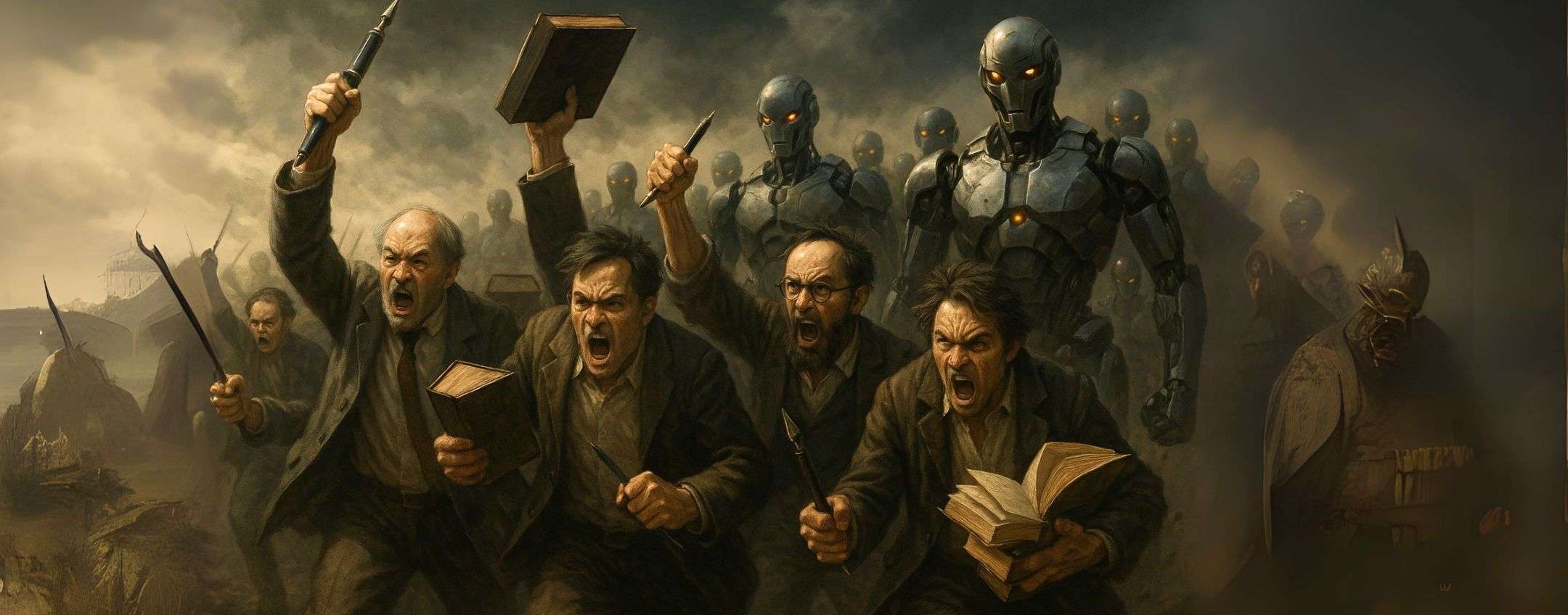 ИИ убивает литературу, писательский бунт
