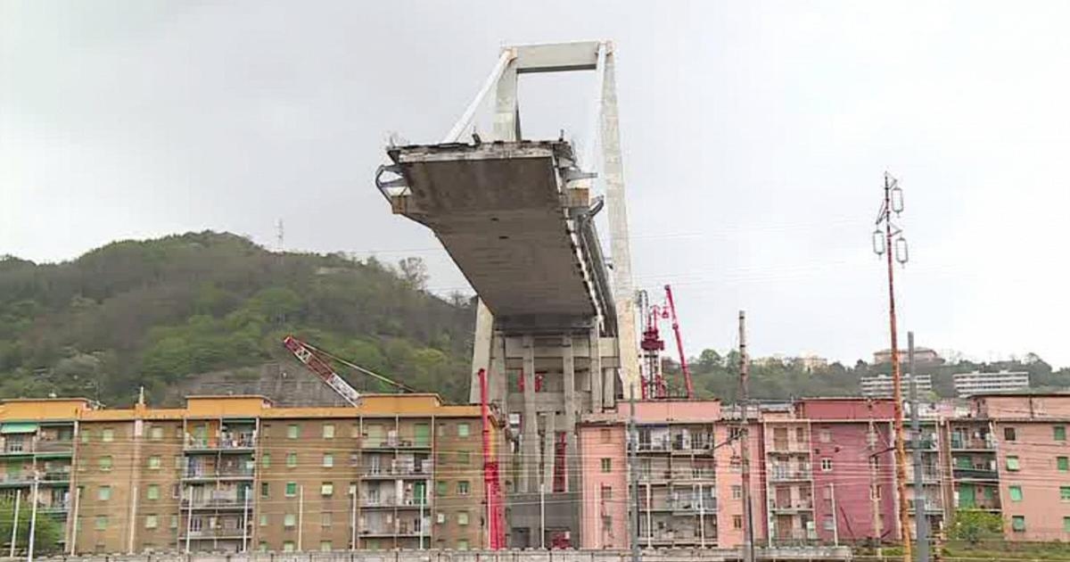 Zeven jaar geleden stortte de Morandibrug in, waarbij 43 mensen omkwamen.