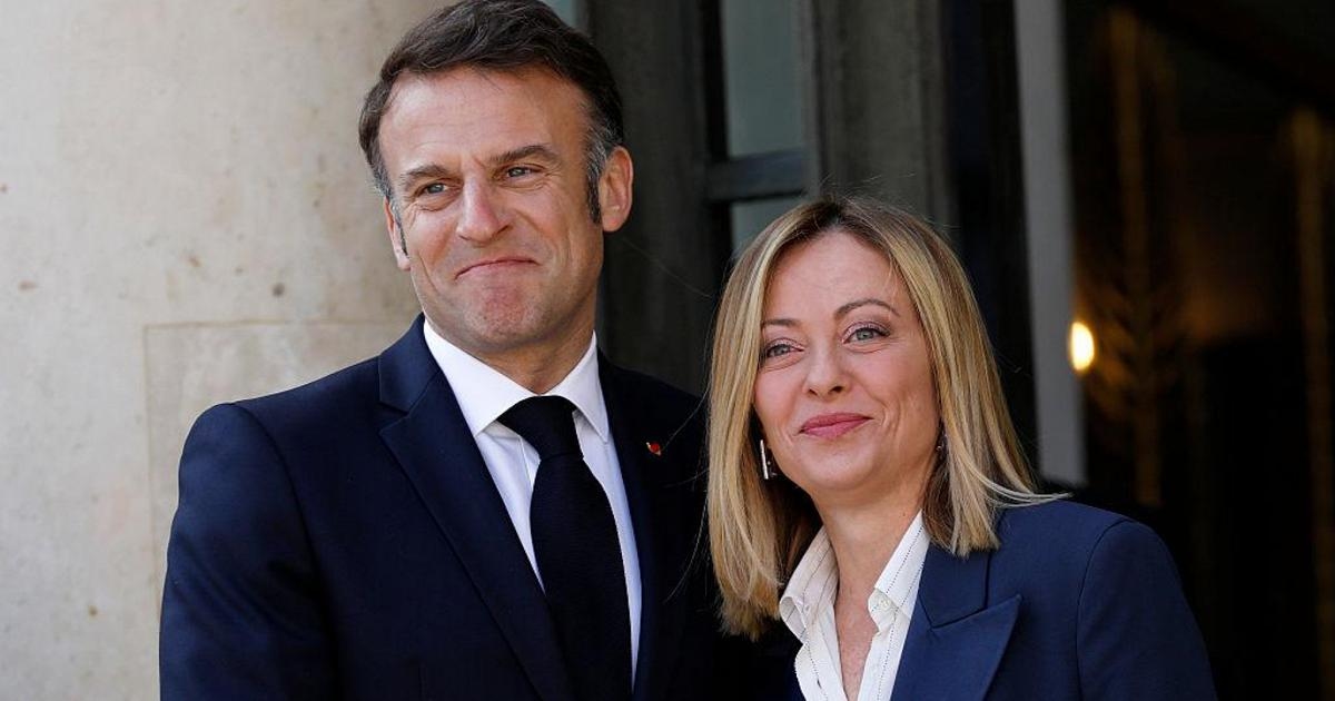 Meloni recebe Macron em Roma na terça-feira, foco em deveres e Ucrânia
