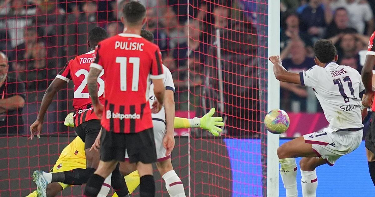 Milán-Bolonia 0-1 los emilianos levantan la Copa Italia y pasan a la Europa League