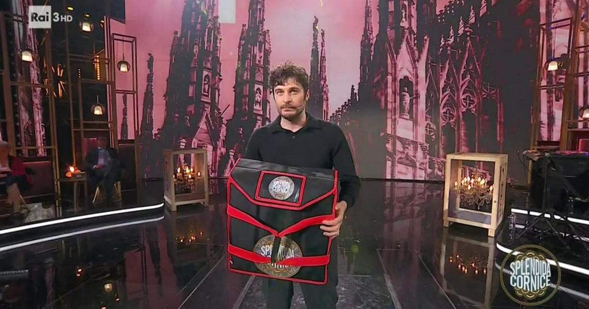 Lino Guanciale at Splendida Cornice in the monologue "The Working Class Does Not Go to Heaven"