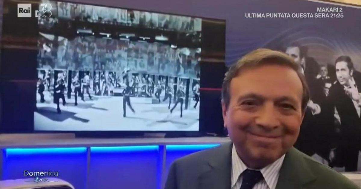 Domenica In, mensaje de voz de Raffaella Carrà a Piero Chiambretti