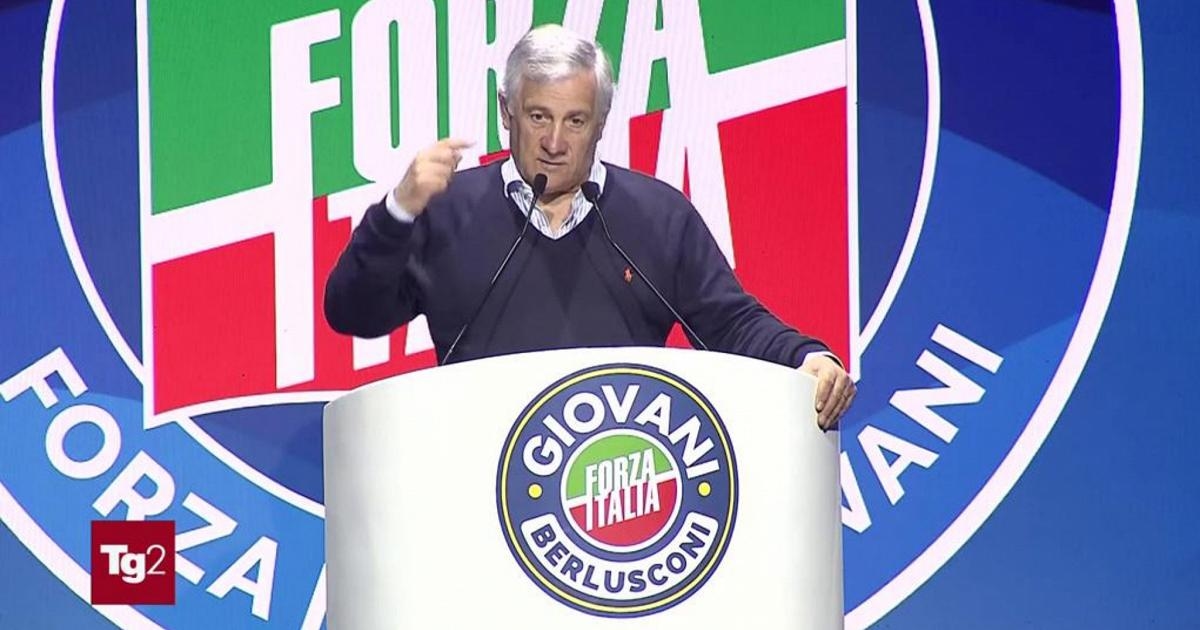 Congreso de Jóvenes de Forza Italia, Tajani: "Estoy indignado por las palabras violentas en el Parlamento"
