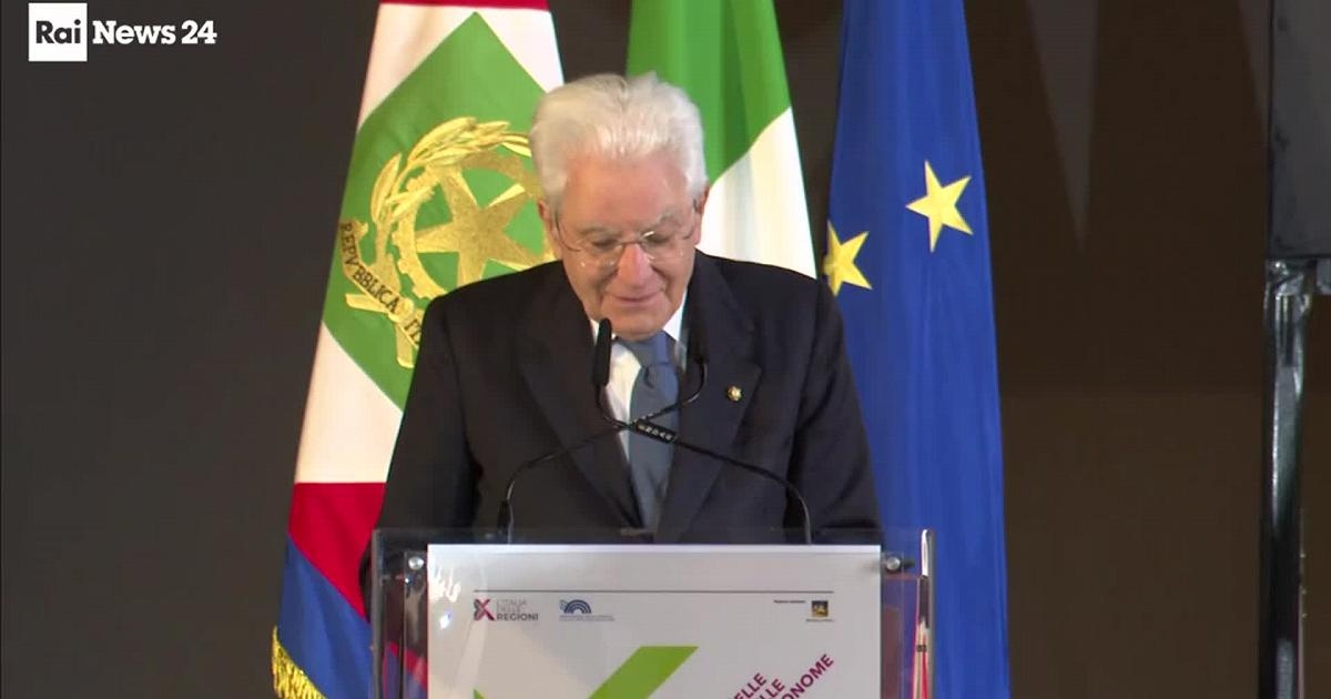 Sergio Mattarella: "We must tackle courageous reforms to overcome the weaknesses of the system"
